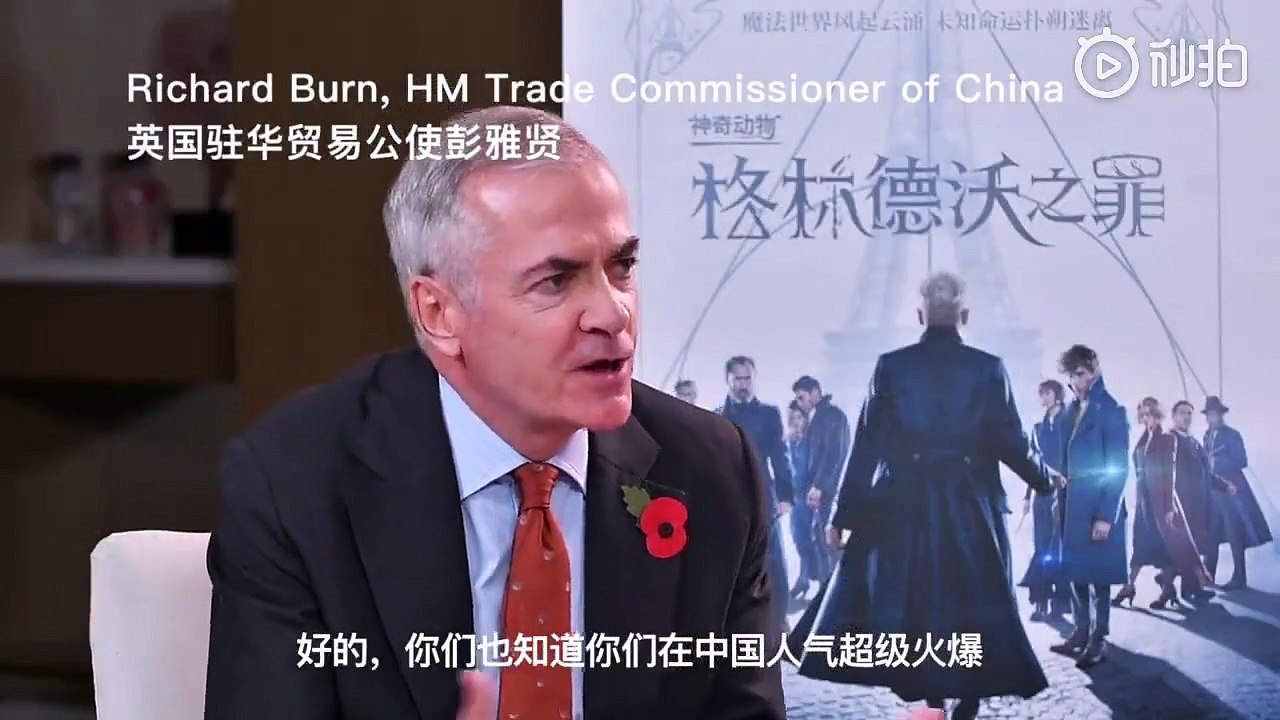 英国驻重庆总领事馆 Fantastic Beasts: The Crimes of Grindelwald Interview