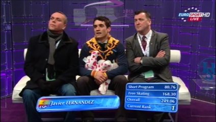 WC13 - Commentators mention Hanyu (ESP ITA)