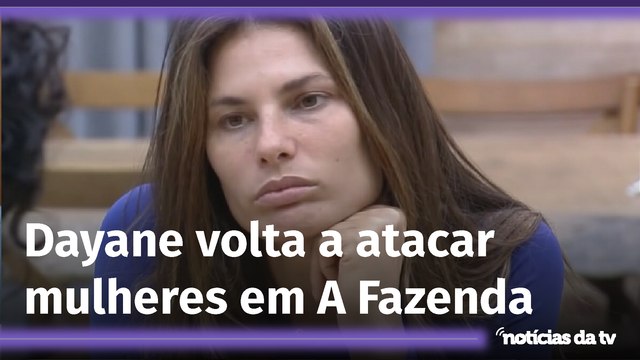 A Fazenda 13: Dayane Mello esquece a sororidade e culpa mulheres vítimas de violência