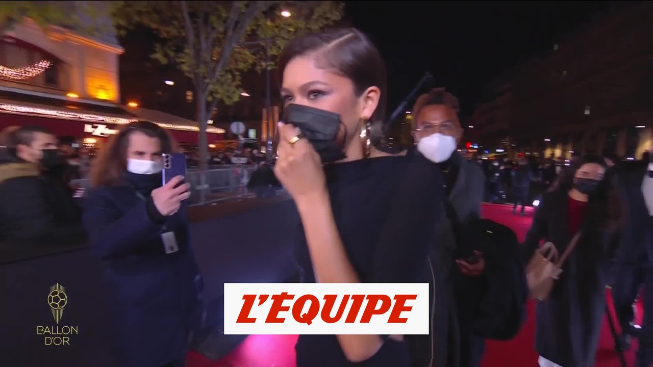 Zendaya et Tom Holland présents à la cérémonie - Foot - Ballon d'Or