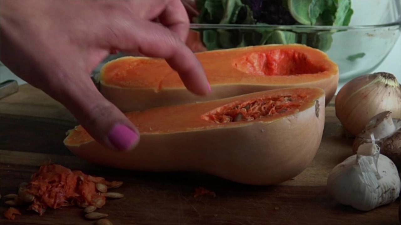 Stop Struggling to Peel Butternut Squash and Tr...