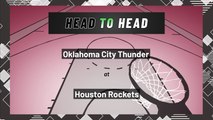 Houston Rockets vs Oklahoma City Thunder: Spread