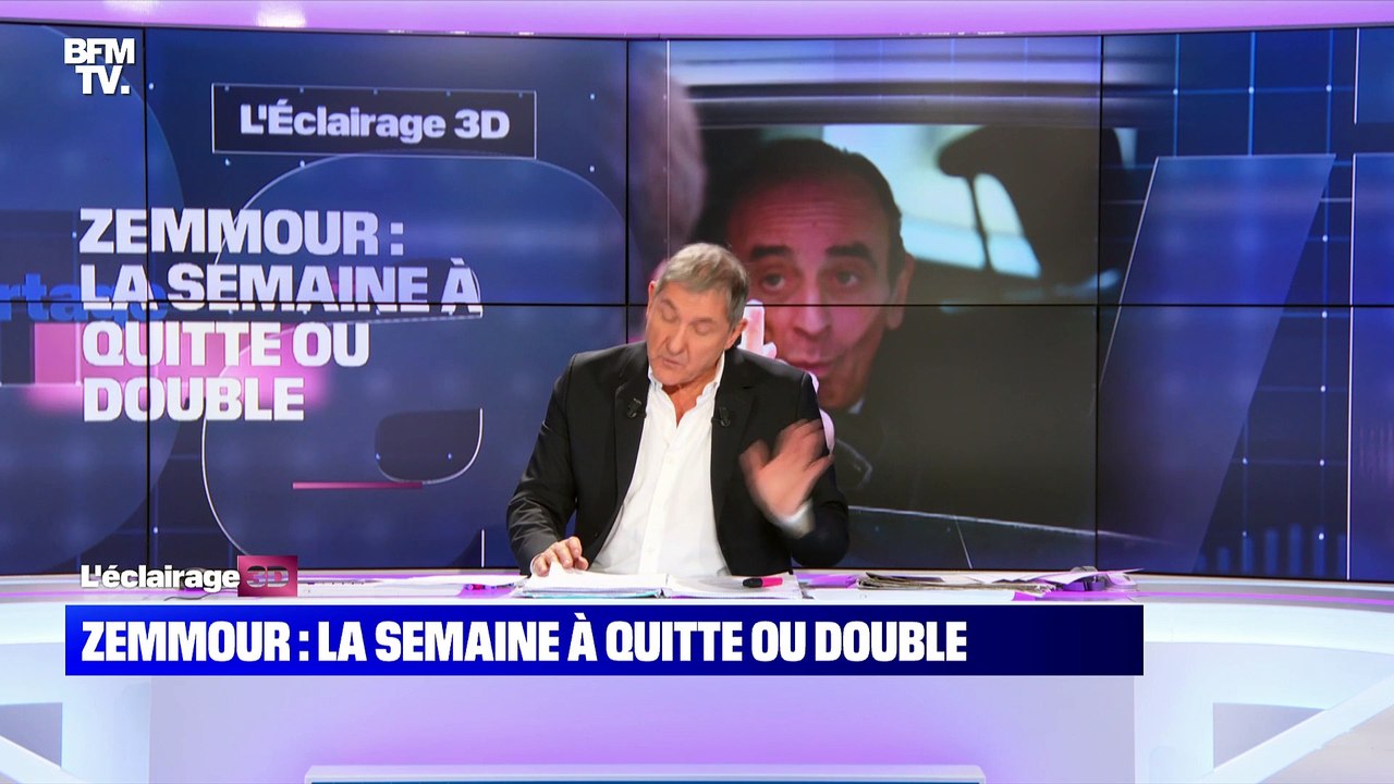 La semaine à quitte ou double pour Éric Zemmour - 29/11