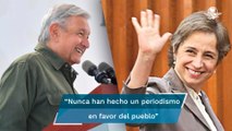 “¡Sereno, moreno! Lea el reportaje y luego platicamos”: Carmen Aristegui a AMLO