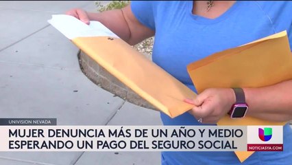 denuncian retrasos en el Seguro Social Nevada 6pm 110121 - Clip