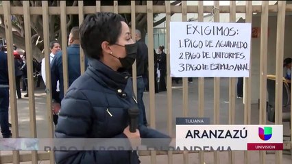 Noticias San Diego 6pm 111921 - Clip TJ HEALTH STRIKE