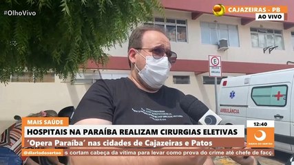 “Conseguimos tocar a fila”, diz diretor do HRC ao destacar bons resultados do ‘Opera Paraíba’