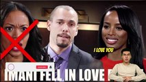 CBS Young And the Restless Imani returns to Genoa and has feelings for Devon, Amanada is worried (2)