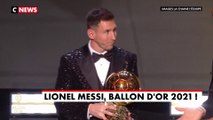 Ballon d'Or 2021 : Lionel Messi sacré pour la septième fois