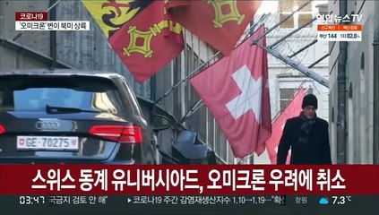 스위스 동계 유니버시아드, 오미크론 우려에 취소