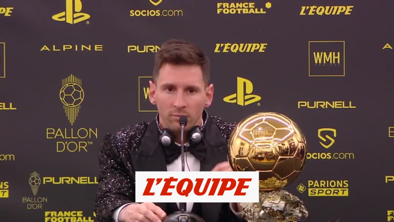 Messi «Lewandowski s'améliore de jour en jour» - Foot - Ballon d'Or