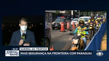 O governo federal autorizou hoje o uso da Força Nacional pra enfrentar a guerra entre traficantes na região de fronteira com o Paraguai.