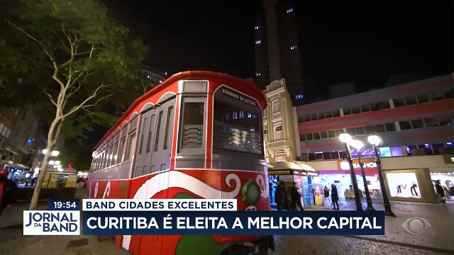 A partir de hoje, apresentamos no Jornal da Band as vencedoras do prêmio Band Cidades Excelentes - o Óscar da Gestão Pública no Brasil. Curitiba foi eleita a melhor capital.