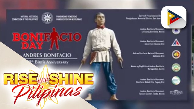 Ika-158 na kaarawan ni Andres Bonifacio, ginugunita ngayong araw