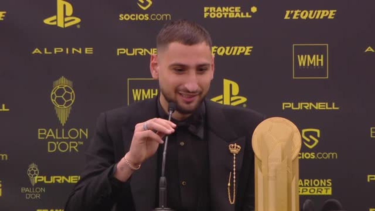 Ballon d’Or - Donnarumma : "Une grande fierté"