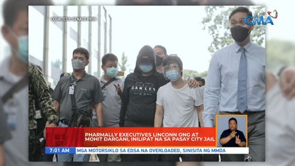 Pharmally executives Linconn Ong at Mohit Dargani, inilipat na sa Pasay City Jail | UB