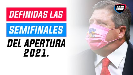 Se definieron las semifinales de la Liga MX