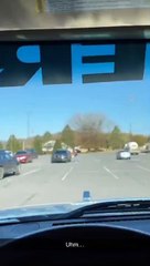 Woman Seen Getting into Driver's Seat of Law Enforcement Vehicle