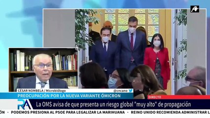 César Nombela, microbiólogo, arroja luz sobre la nueva variante ómicron