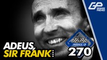 VERSTAPPEN TEM MATCH-POINT CONTRA HAMILTON   LEGADO DE FRANK WILLIAMS NA F1 | Paddock GP #270
