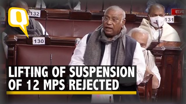 Winter Session | Venkaiah Naidu Refuses to Revoke Suspension of 12 MPs, Opposition Walks Out of Rajya Sabha