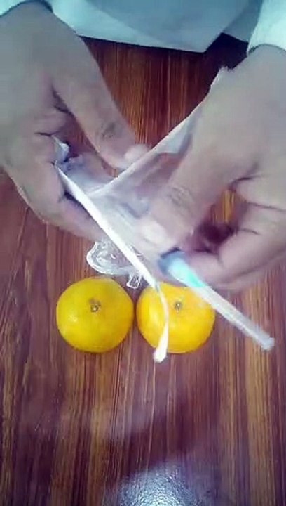 orange fruit lifehack.