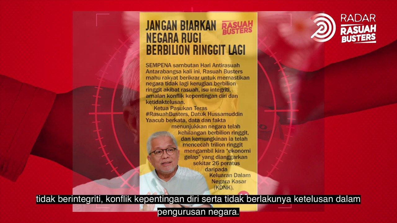 Bantu negara elak kerugian hingga RM60 bilion angkara rasuah