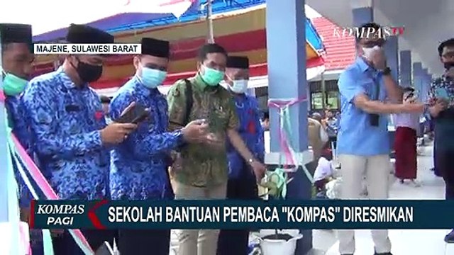 Hancur Akibat Gempa Majene, Gedung Baru SDN 4 Mekatta Kembali Berdiri Berkat Bantuan Pembaca Kompas
