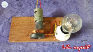 electricity generator from magnet motor and coil | how to make electricity