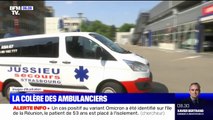 Les ambulanciers manifestent leur colère aujourd'hui devant le ministère de la Santé