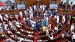 Politics intensifies over 12 MPs suspension from Rajya Sabha