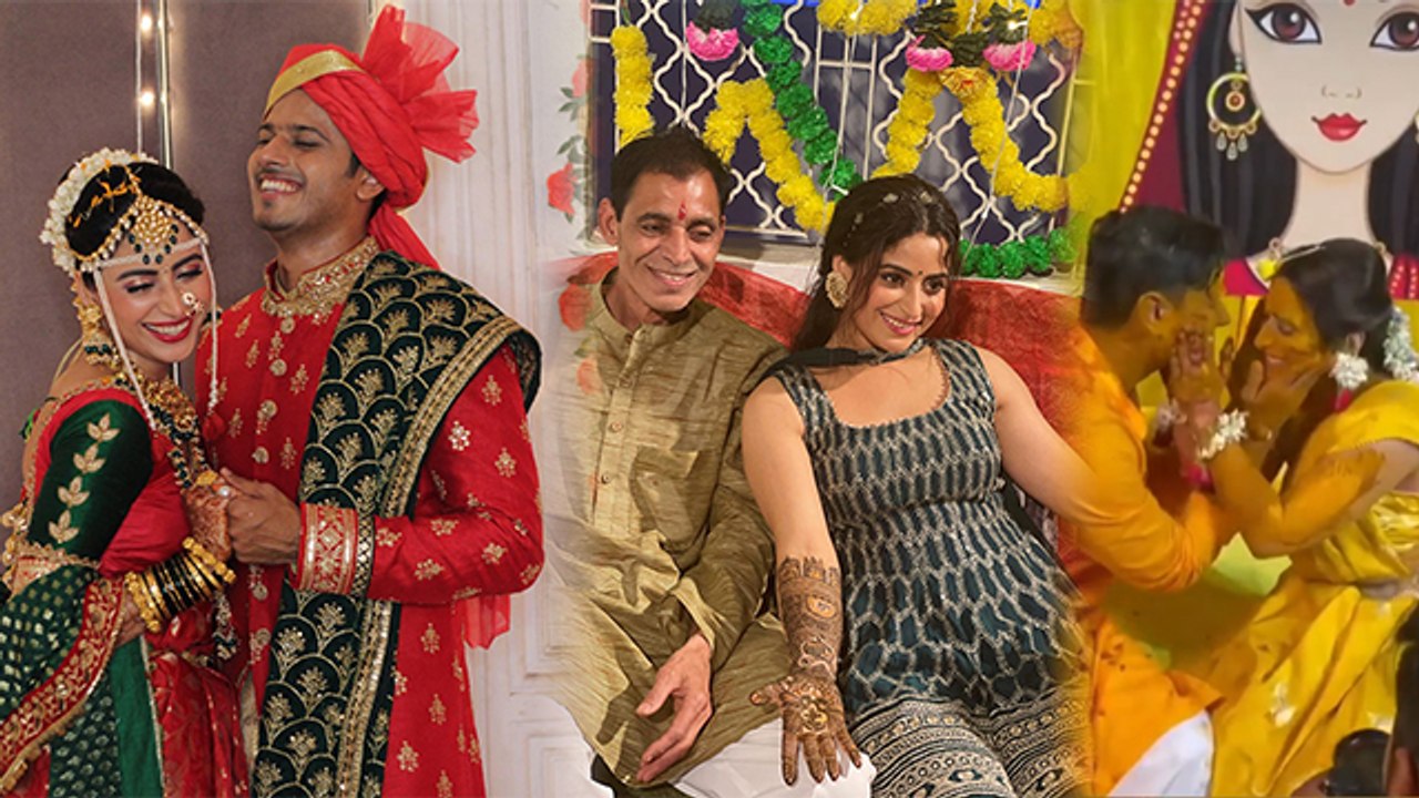 Neil Bhatt Aishwarya Sharma Wedding से Mehandi Haldi Ceremony का VIDEO VIRAL | Boldsky