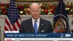 President Biden addressed the nation about mounting concerns over omicron variant