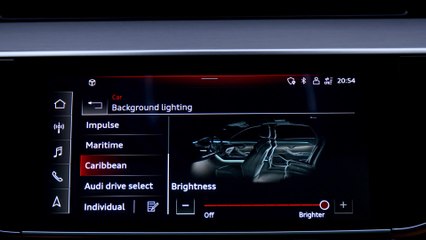 The new Audi A8 L Intotainment System