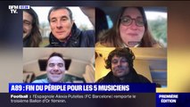 Les cinq musiciens bloqués par la neige sur l'A89 sont rentrés chez eux