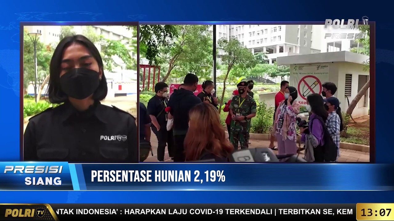 Live Report Anisa Fauziah - RSDC Wisma Atlet Siap Antisipasi Varian Omicron