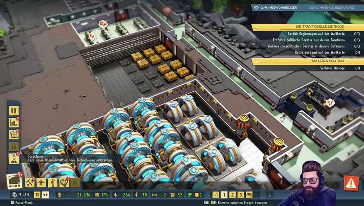 Evil Genius 2  Let's Play Folge #009 Biologen für biologische Kriegsführung ?  [German/Deutsch]