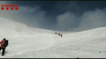 Muere un montañero en el Pirineo gerundense tras intensas tareas de rescate
