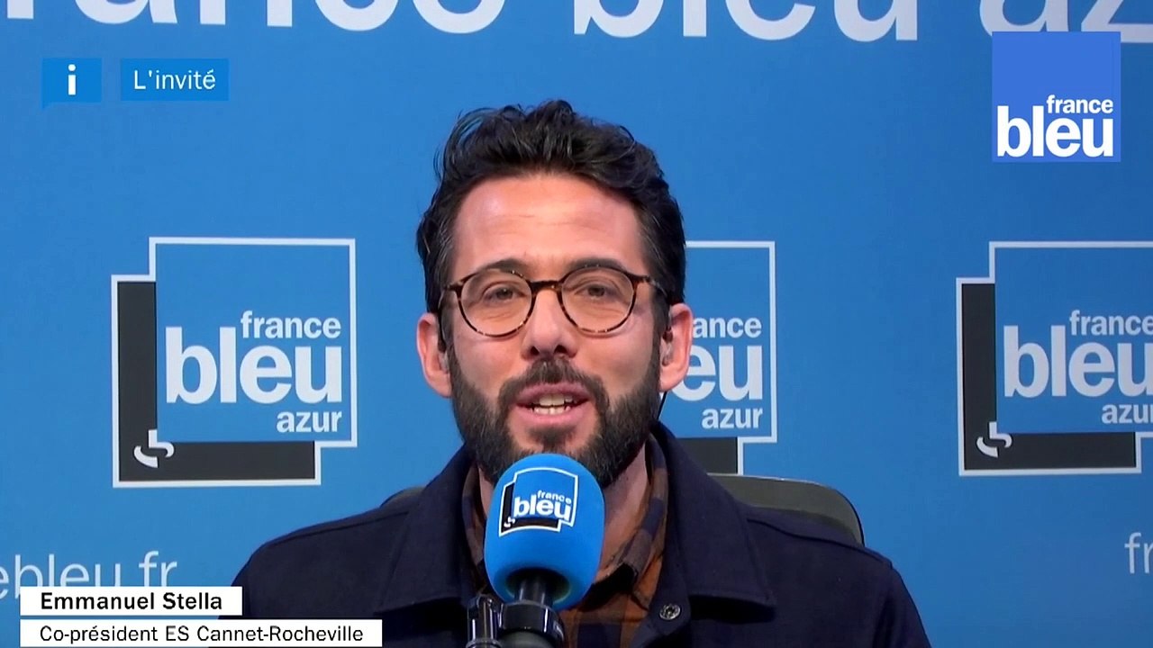 Emmanuel Stella est co-président du Cannet Rocheville. Son club de foot est qualifié en 32éme de finale de la coupe de France.