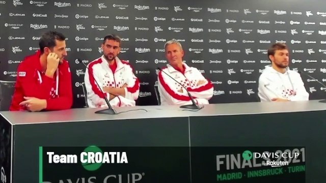 Coupe Davis 2021 - Croatia and Marin Cilic in semifinals and Nikola Mektic : I would be disappointed not to be whistled