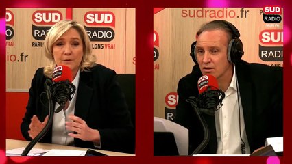 Marine Le Pen : "Zemmour est déconnecté,  je serai au second tour"