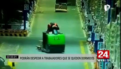 ¿Se podrá despedir a los trabajadores que se queden dormidos en horario laboral?