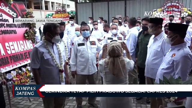 Gerindra Tetap Pilih Prabowo Sebagai Capres 2024