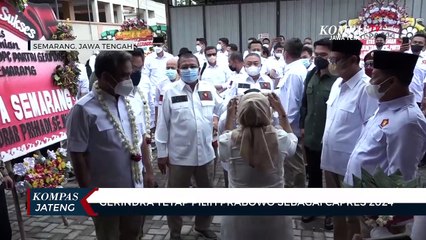 Gerindra Tetap Pilih Prabowo Sebagai Capres 2024