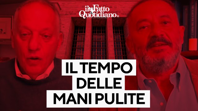 Il tempo delle mani pulite, la diretta con Peter Gomez e Goffredo Buccini