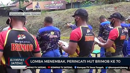 Lomba Menembak, Peringati HUT Brimob ke-70