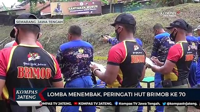 Lomba Menembak, Peringati HUT Brimob ke-70