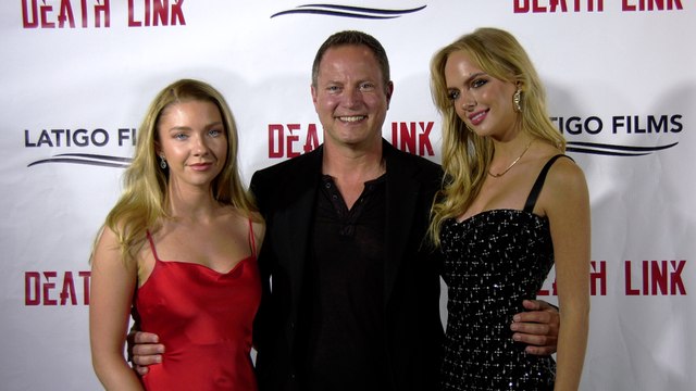 Elise Luthman, David Lipper, Jessica Belkin Death Link World Premiere Red Carpet Arrivals