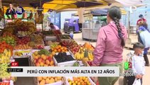 IPE: Tasa de inflación es la más alta en los últimos 12 años