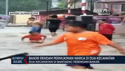 Banjir Redam Permukiman Warga Di Dua Kecamatan